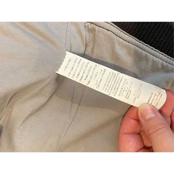 -Tout Compte Fait- bébé Dark Brown Faux Leather Baby Bomber Jacket with Zebra Em - Picture 7 of 7